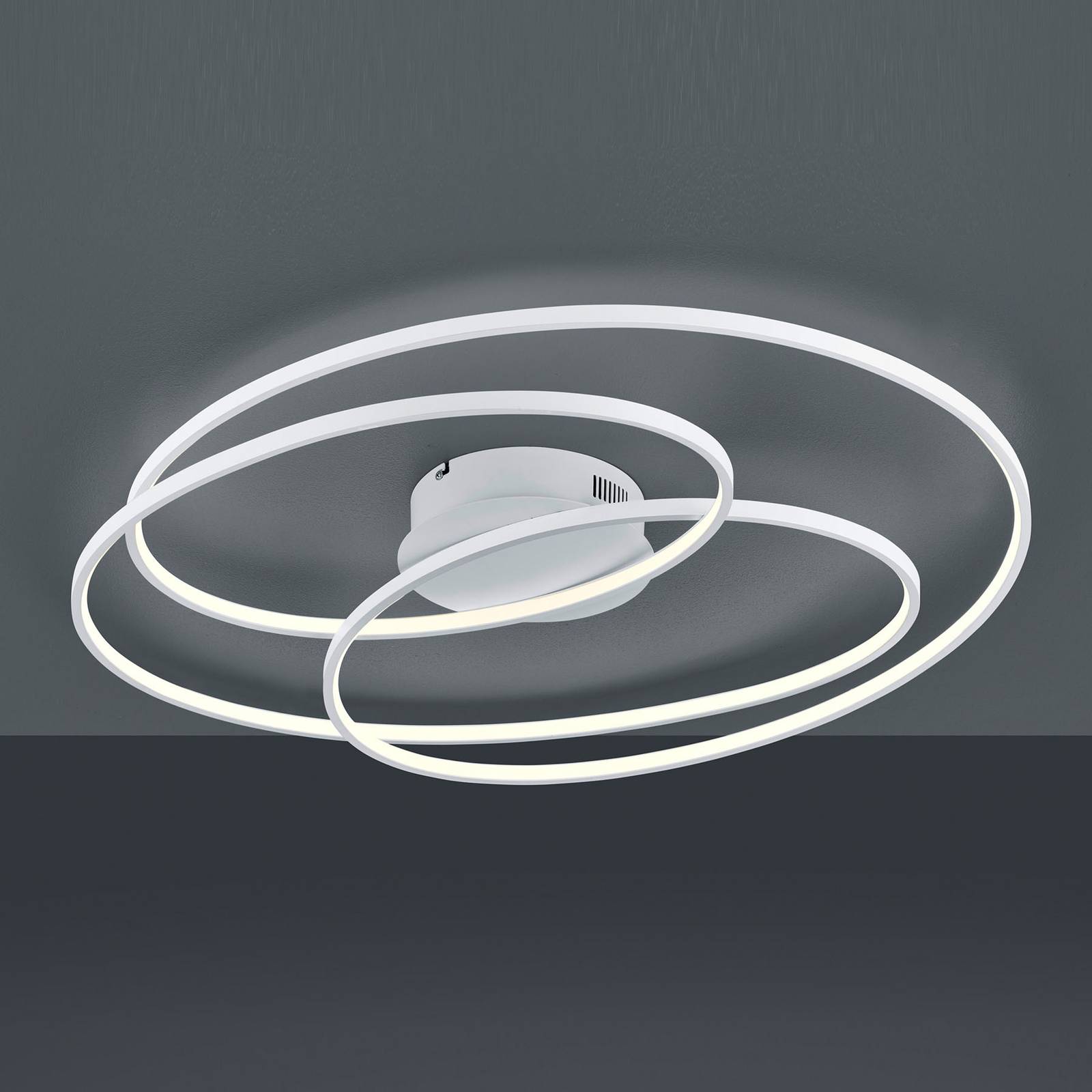 LED-Deckenlampe Gale, 80 cm, weiß matt LED-Deckenlampe Gale, 80 cm, weiß matt von Trio Lighting