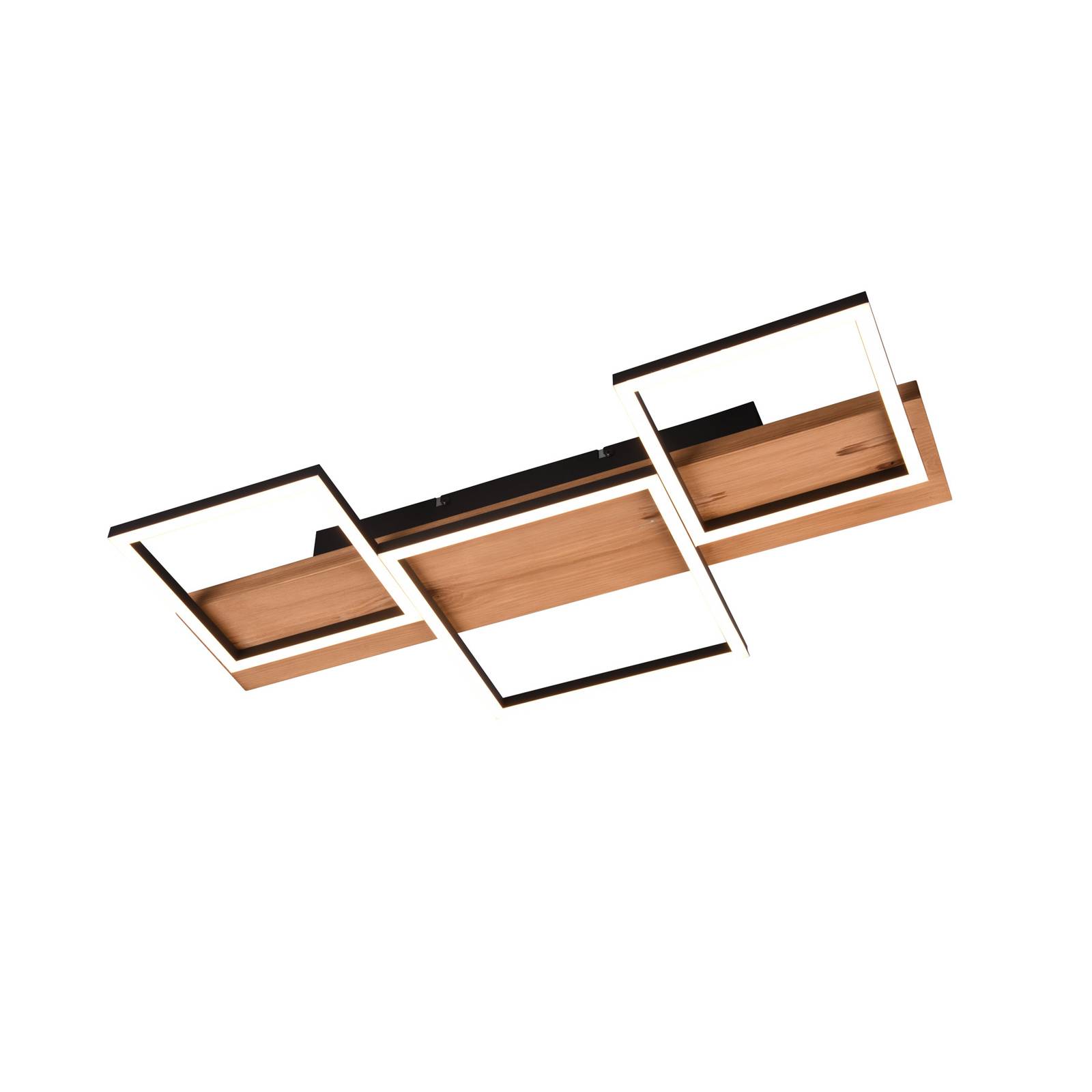 LED-Deckenlampe Harper mit drei Quadraten LED-Deckenlampe Harper mit drei Quadraten von Trio Lighting