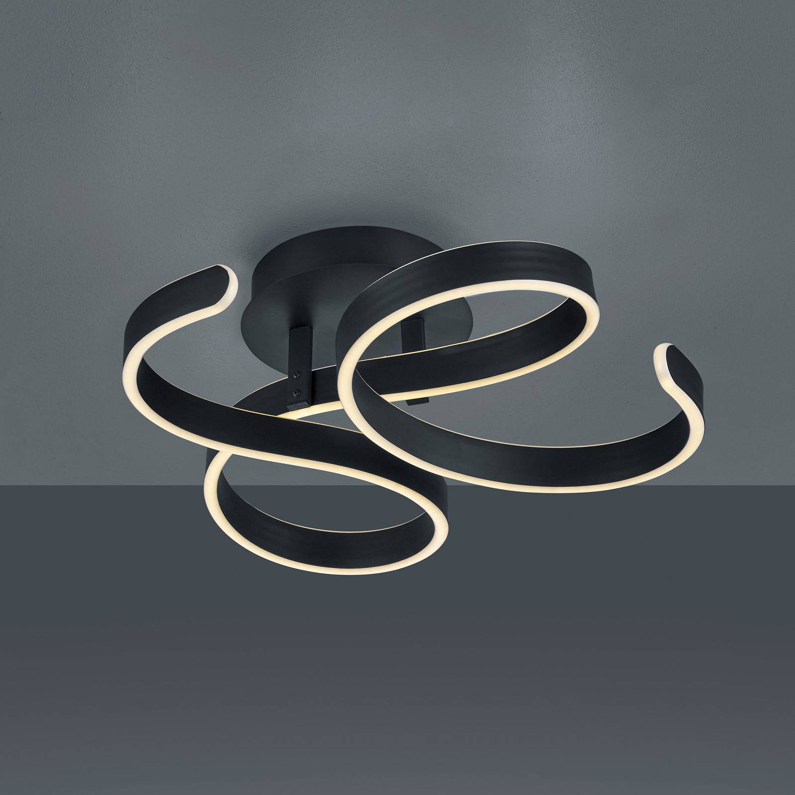 LED-Deckenleuchte Francis, anthrazit LED-Deckenleuchte Francis, anthrazit von Trio Lighting