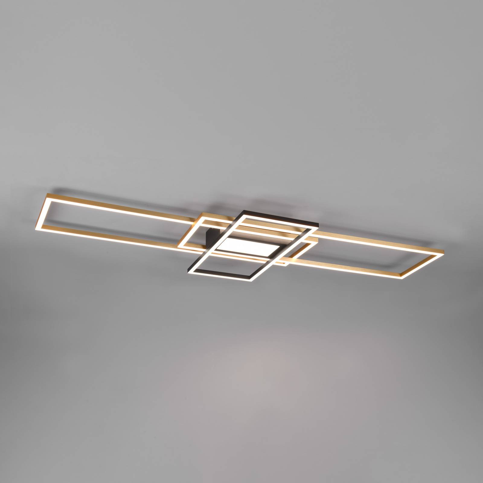 LED-Deckenleuchte Irvine, CCT, dimmbar, messing LED-Deckenleuchte Irvine, CCT, dimmbar, messing von Trio Lighting
