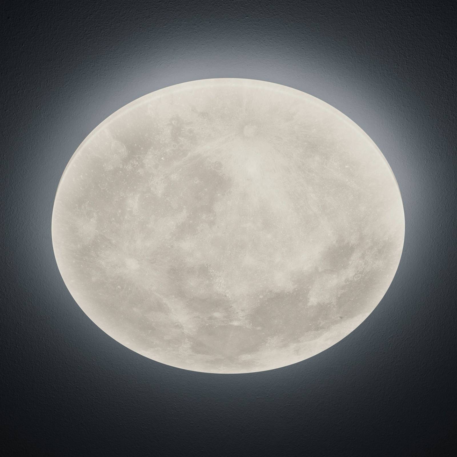 LED-Deckenleuchte Lunar mit Fernbedienung 40cm von Trio Lighting