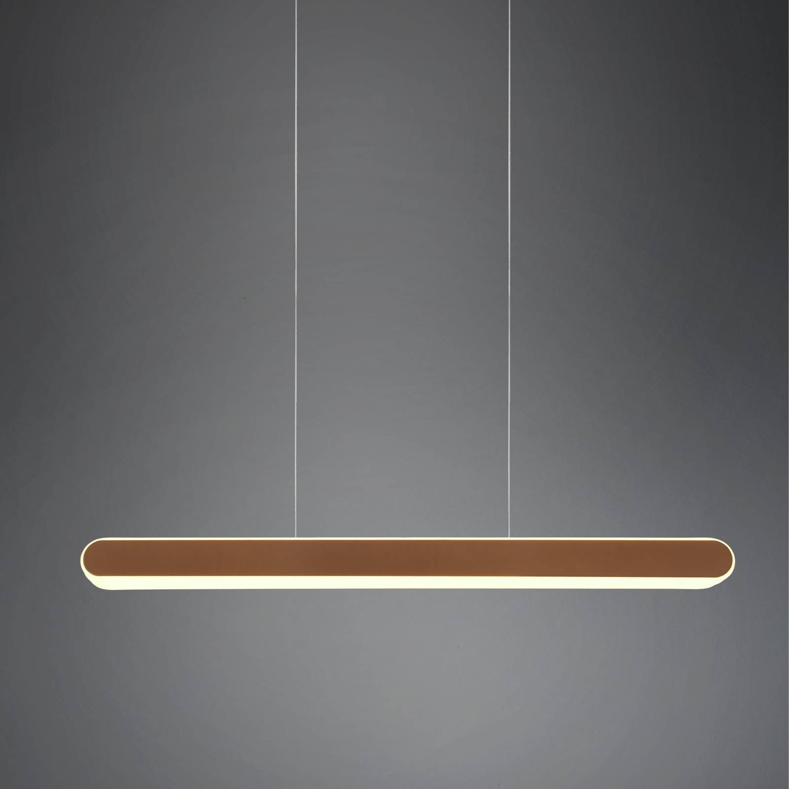 LED-Hängeleuchte Helios ausziehbar dim CCT kaffee LED-Hängeleuchte Helios ausziehbar dim CCT kaffee von Trio Lighting