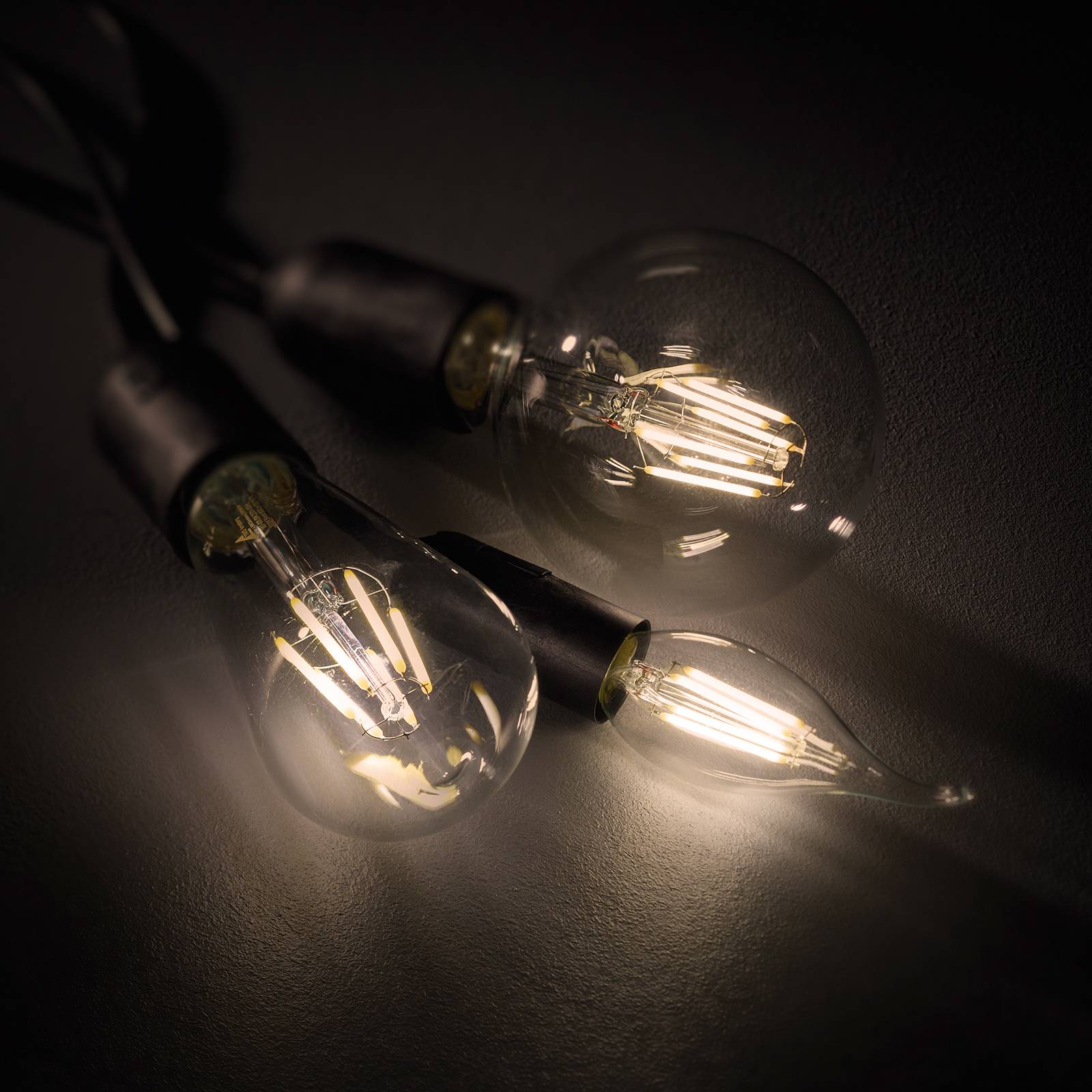 LED-Lampe E14 4W Filament, 2.700K Switch Dimmer LED-Lampe E14 4W Filament, 2.700K Switch Dimmer von Trio Lighting