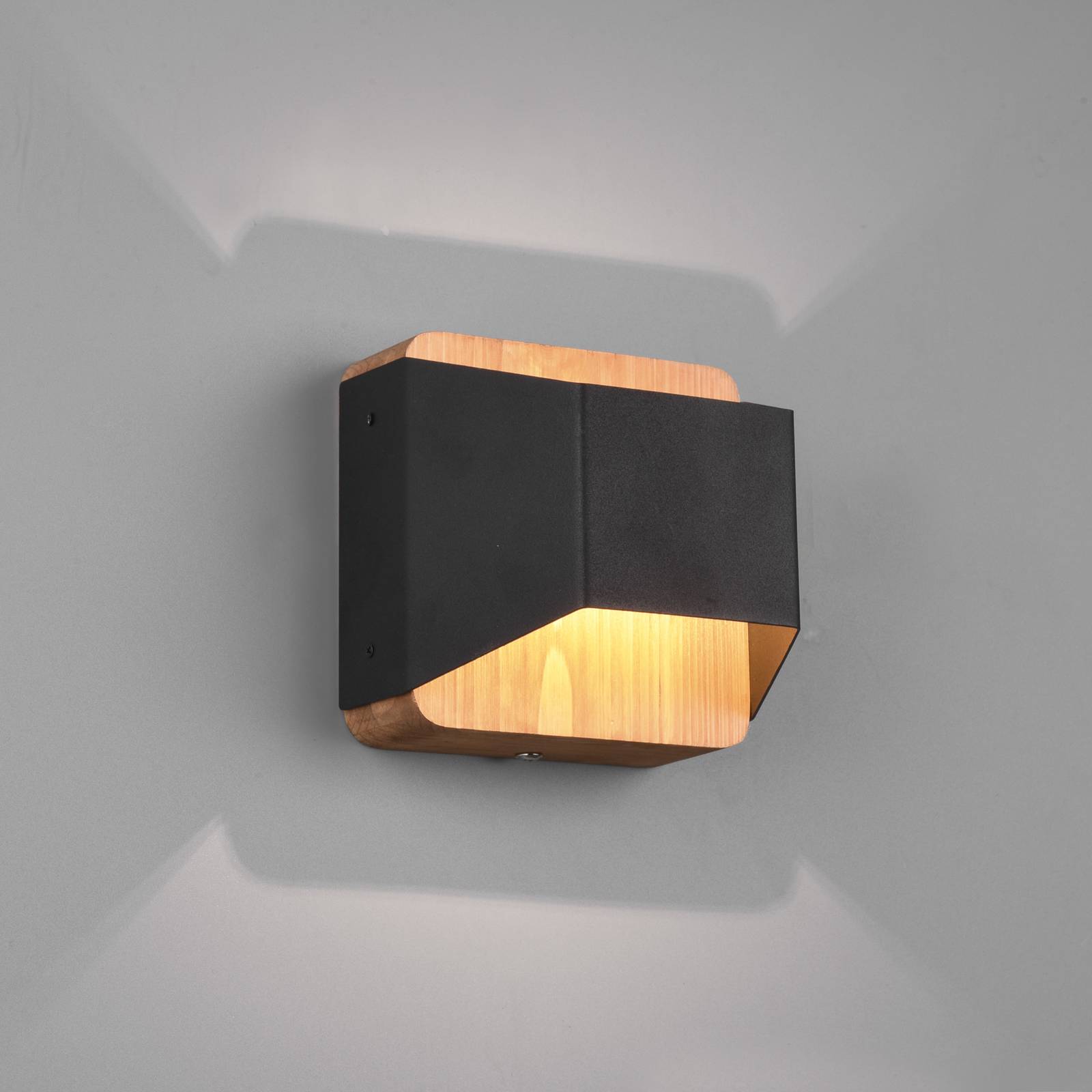 LED-Wandleuchte Arino, schwarz, Breite 12,2 cm LED-Wandleuchte Arino, schwarz, Breite 12,2 cm von Trio Lighting