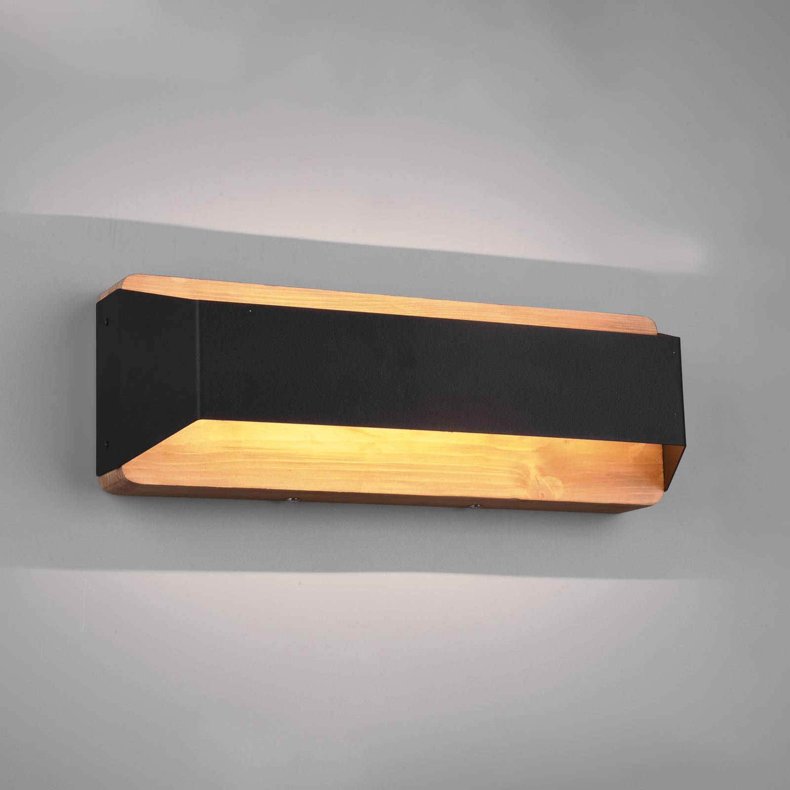 LED-Wandleuchte Arino, schwarz, Breite 35,2 cm LED-Wandleuchte Arino, schwarz, Breite 35,2 cm von Trio Lighting
