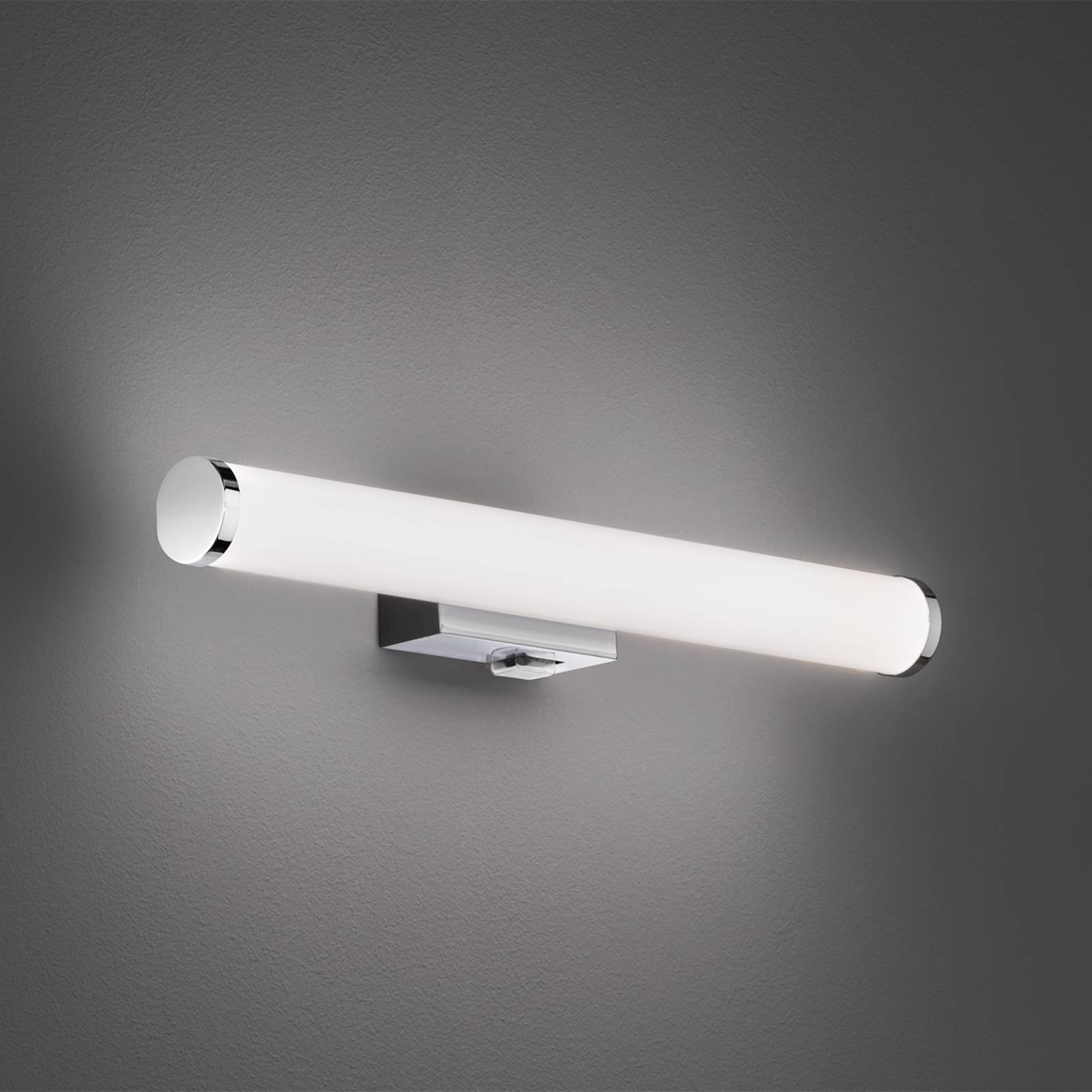 LED-Wandleuchte Mattimo, Breite 40 cm, chrom von Trio Lighting
