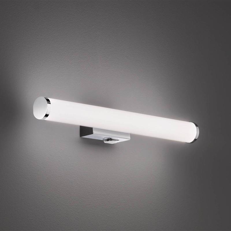 LED-Wandleuchte Mattimo, Breite 40 cm, chrom, Schalter von Trio Lighting