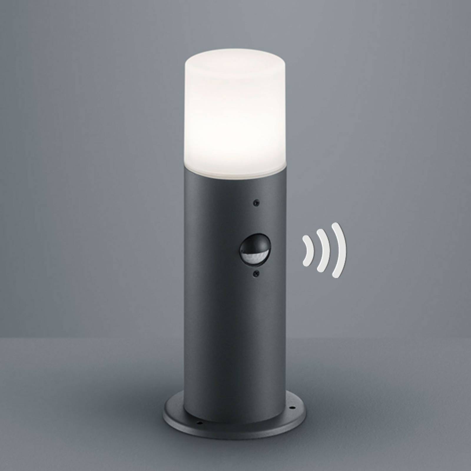 Sockelleuchte Hoosic in Anthrazit mit Sensor Sockelleuchte Hoosic in Anthrazit mit Sensor von Trio Lighting