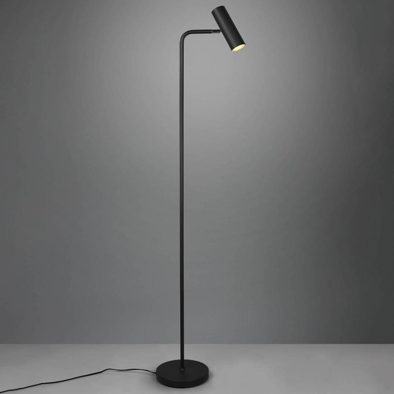 Stehleuchte Marley, schwarz, Höhe 151 cm, Metall von Trio Lighting
