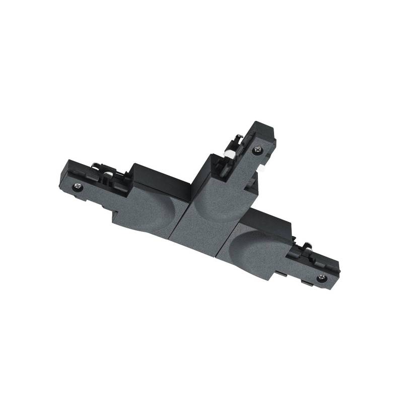 T-Verbinder DUOline, PE außen links, schwarz matt von Trio Lighting