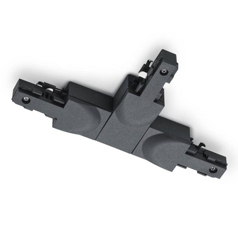 T-Verbinder DUOline, Schutzleiter rechts, schwarz von Trio Lighting