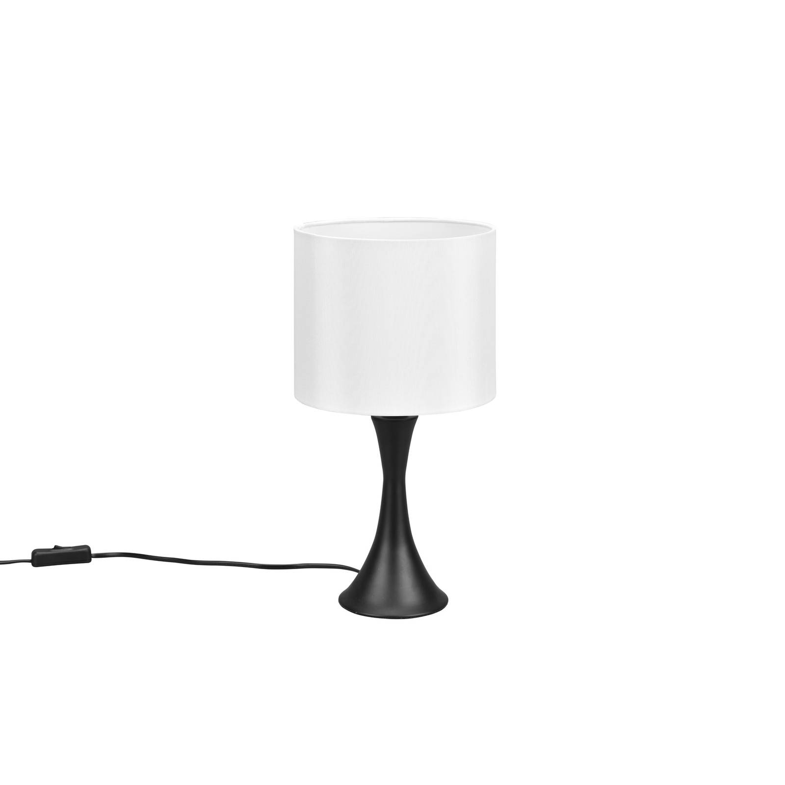 Tischleuchte Sabia, Ø 20 cm, weiß/schwarz Tischleuchte Sabia, Ø 20 cm, weiß/schwarz von Trio Lighting