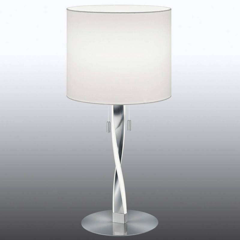 Topmoderne Tischlampe Nandor mit zusätzlichen LEDs von Trio Lighting