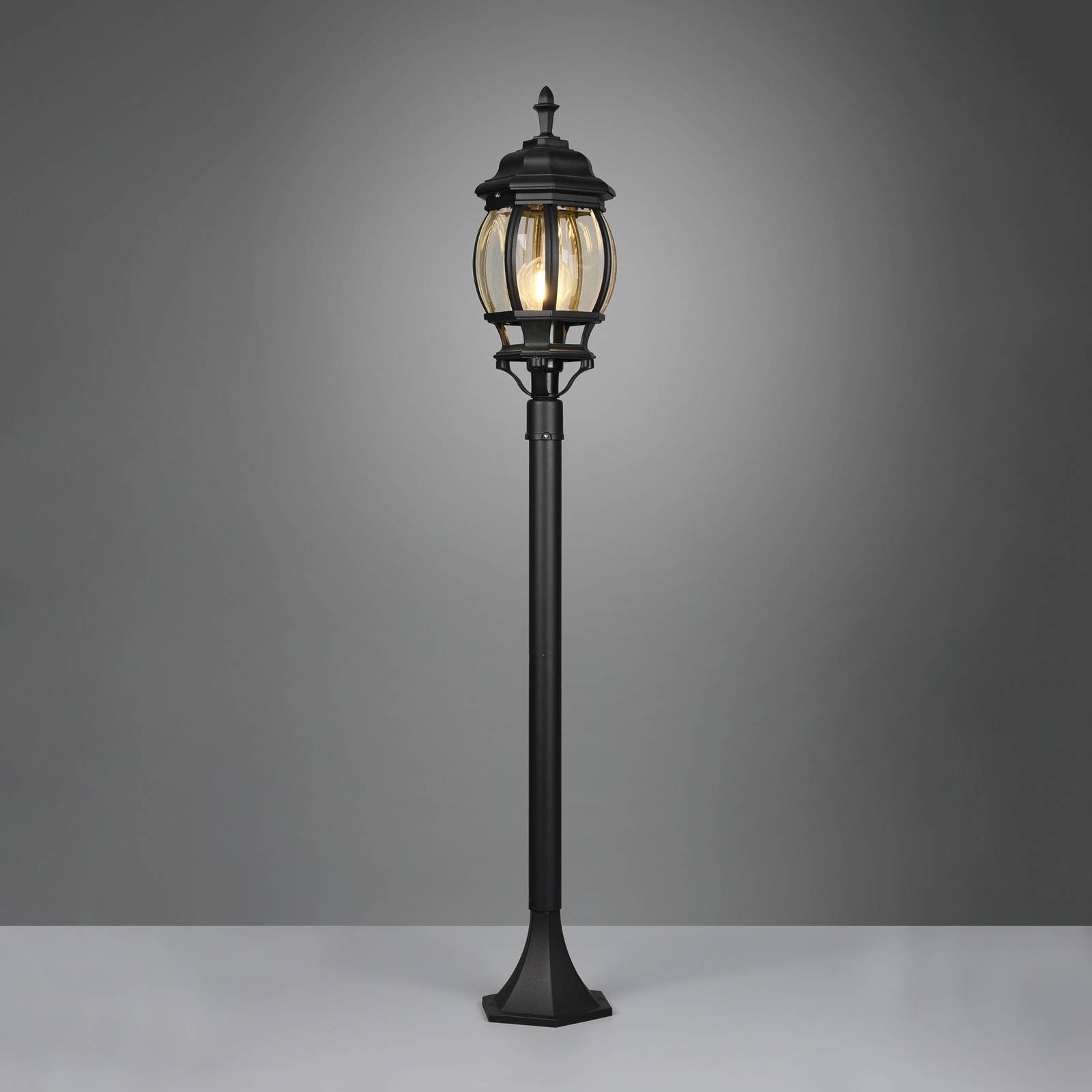 Wegeleuchte Elvo, schwarz matt, Höhe 100 cm, Aluminium Wegeleuchte Elvo, schwarz matt, Höhe 100 cm, Aluminium von Trio Lighting