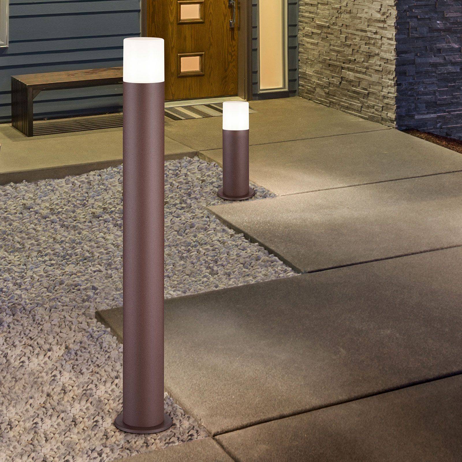 Wegeleuchte Hoosic aus Aludruckguss, rost Wegeleuchte Hoosic aus Aludruckguss, rost von Trio Lighting