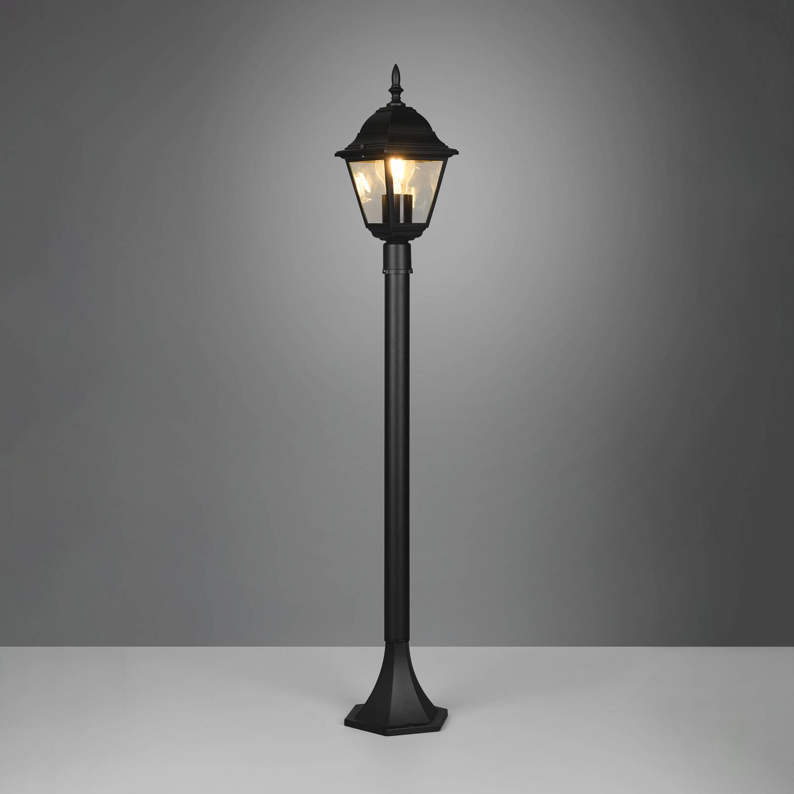Wegeleuchte Livenza, schwarz, Höhe 100 cm, Aluminium, IP44 Wegeleuchte Livenza, schwarz, Höhe 100 cm, Aluminium, IP44 von Trio Lighting