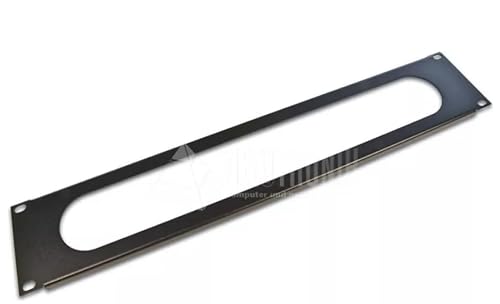 Triotronik KDP 2HE OB BL Zubehör Rack-Rack – Zubehör (schwarz, 48,3 cm (19), 1 Stück (S)) von Triotronik