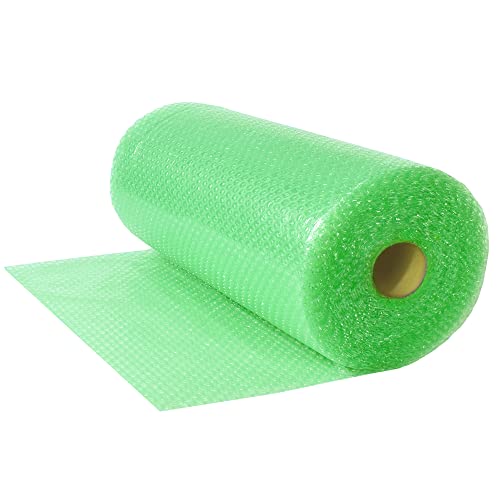 Triplast Luftpolsterfolie, zerfallende grüne Rolle (400 mm x 25 m), kleine Luftpolsterfolie für Umzug, zerbrechliche Artikelverpackung und Schutzverpackung für Versand und Lagerung von Triplast