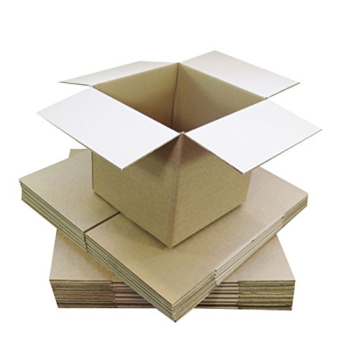 Triplast Versandkartons, einwandig, klein, 101 x 101 x 101 mm, 300 Stück von Triplast