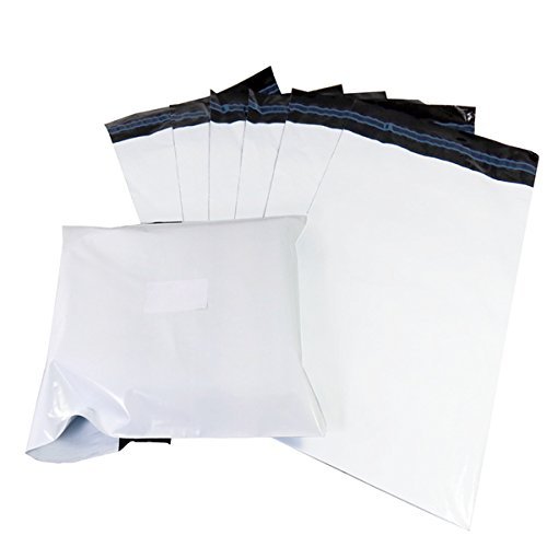Triplast Versandtaschen, aus Kunststoff, 25 x 35 cm, Weiß, 100 Stück von Triplast