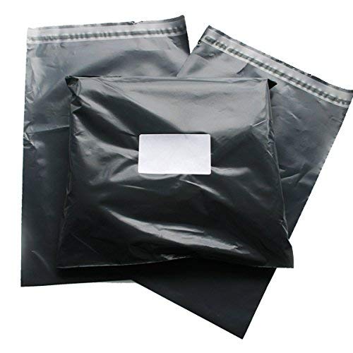 triplast 14 x 40,6 cm Kunststoff Versandtaschen Bag – Grau (100 Stück) von Triplast