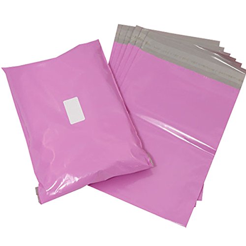 triplast 17 x 22 Kunststoff Versandtaschen Bag – Pink (100 Stück) von Triplast
