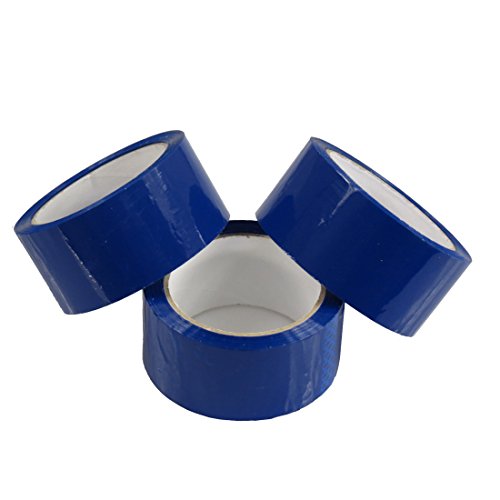 triplast 48 mm x 66 m LOW NOISE Paketklebeband – Blau (12 Stück) von Triplast