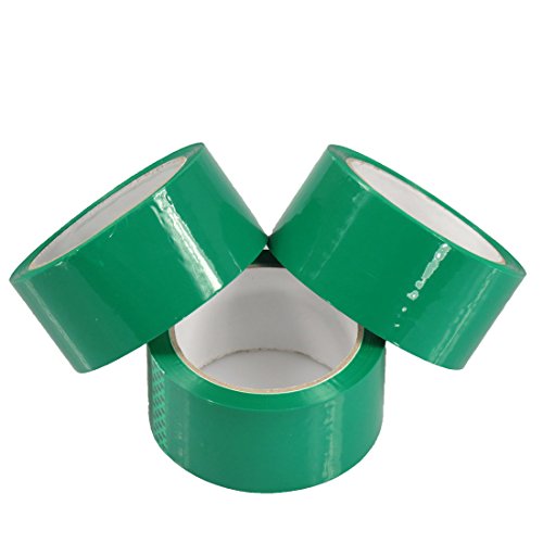 triplast 48 mm x 66 m LOW NOISE Paketklebeband – Grün (12 Stück) von Triplast