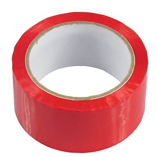 triplast 48 mm x 66 m LOW NOISE Paketklebeband – Rot (2 Stück) von Triplast