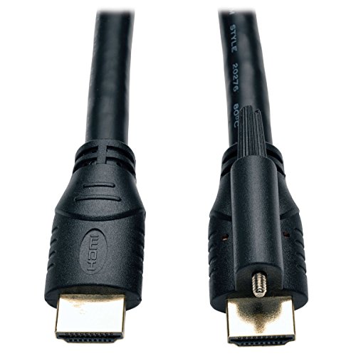 High Speed HDMI Kabel mit Ethernet und Verriegelungsstecker, Ultra HD 4K x 2K, 24AWG (m/1,83m) von Tripp Lite