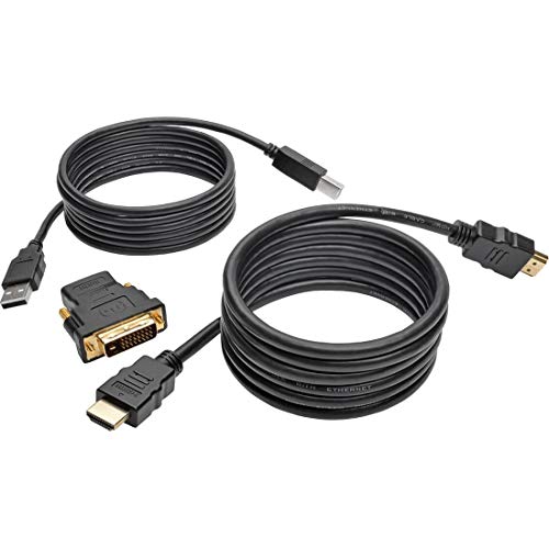 Tripp Lite 6ft HDMI DVI USB KVM Cable Kit USB A/B Keyboard Video Mouse 6' (P782-006-DH) von Tripp Lite