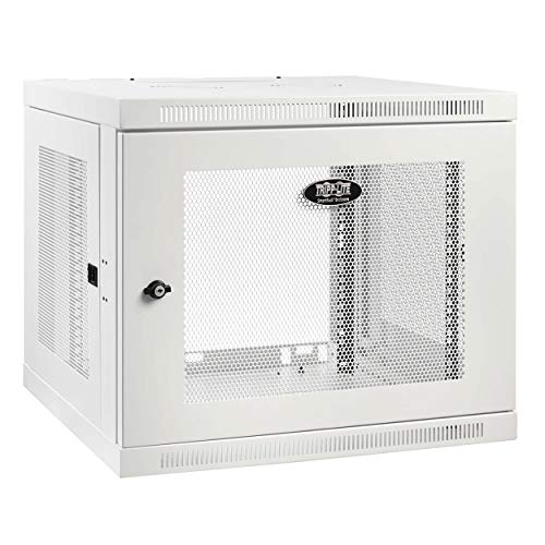 Tripp Lite 9U Low-Profile Switch-Depth-Plus Wall-Mount Rack Enclosure Cabinet, White (SRW9UDPW) von Tripp Lite