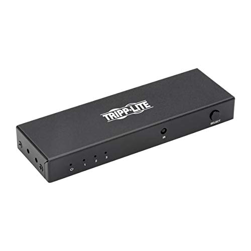 Tripp Lite B119-003-UHD HDMI-Video-Switch (HDMI, Schwarz, Bügeleisen, 60 Hz, Leistung, Status, 36 Bit) von Tripp Lite