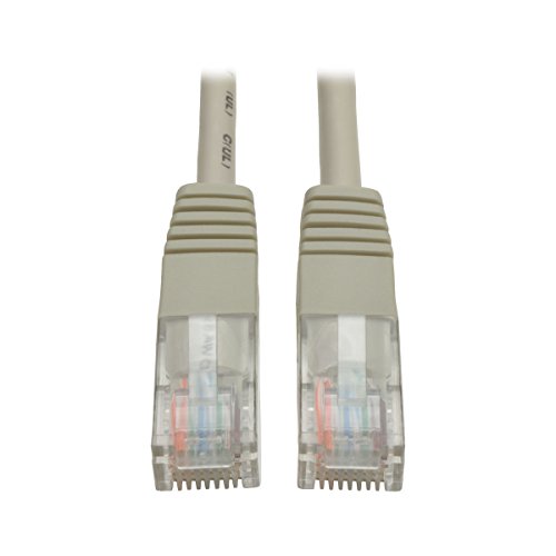 Tripp Lite Cat5e-Patchkabel (350 MHz, vergossen, RJ45M/M) grau 20 feet von Tripp Lite