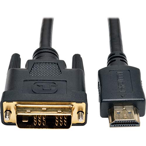 Tripp Lite HDMI zu DVI Kabel, Digitales Monitor Adapterkabel (HDMI zu DVI-D M/M) 6,1 m, 20' (P566-020) von Tripp Lite