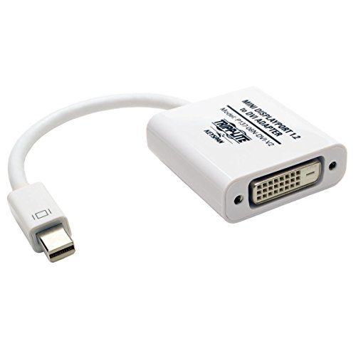 Tripp Lite Keyspan Mini DisplayPort to DVI Active Cable Adapter, MDP 1.2, MDP to DVI (M/F), 1080p, MDP2DVI, 6-in. (P137-06N-DVI-V2) von Tripp Lite
