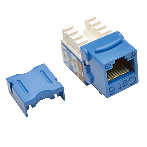 Tripp Lite N238-001-BL CAT-6/CAT-5E 110 Style Punch-Down Keystone Jack (blau) von Tripp Lite
