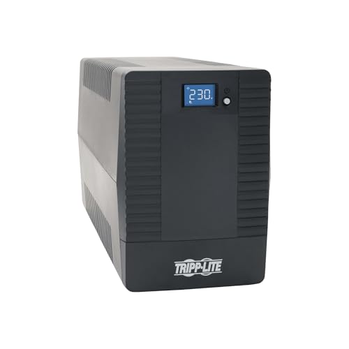 Tripp Lite OMNIVSX850 Unterbrechungsfreie Stromversorgung 850 VA 480 W Line-Interactive-USV mit Sechs Steckdosen C13-230 V, Tower Gehäuse schwarz von Tripp Lite