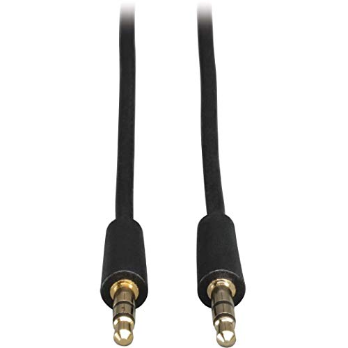 Tripp Lite P312-006 3,5-mm-Mini-Stereo-Audiokabel für Mikrofone, Lautsprecher und Kopfhörer (Stecker/Stecker), 1,83 m von Tripp Lite