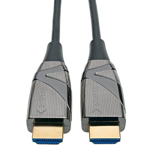 Tripp Lite P568-15M-FBR Tripp Lite Aktives optisches 4K-HDMI-Faserkabel (AOC) – 4K 60 Hz, HDR, 4:4:4 (Stecker/Stecker), 15 m (P568-15M-FBR) von Tripp Lite