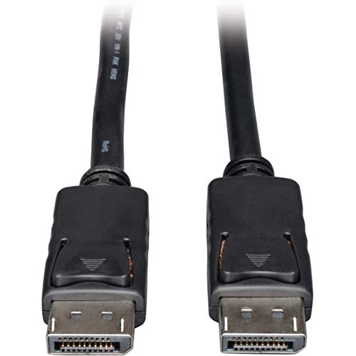 Tripp Lite P580-001 DisplayPort-Kabel mit Verriegelungen, 4K bei 60 Hz, (Stecker/Stecker) 0,31 m von EATON