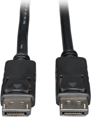 Tripp Lite P580-001 DisplayPort-Kabel mit Verriegelungen - 4K bei 60 Hz - (Stecker/Stecker) 0,31 m (P580-001) von Tripp Lite