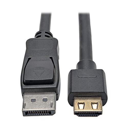 Tripp Lite P582-006-HD-V2A DisplayPort-1,2a-auf-HDMI-Adapterkabel, HDMI-Greifstecker, HDMI 2.0, HDCP 2.2, 4K bei 6 Hz (Stecker/Stecker), 1,8 m von Tripp Lite
