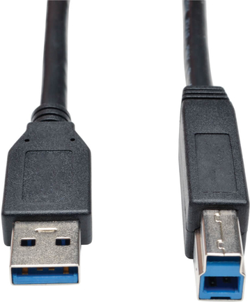 Tripp Lite U322-015-BK USB 3.0 SuperSpeed-Gerätekabel (AB Stecker/Stecker) - Schwarz - 4,57 m (U322-015-BK) von Tripp Lite