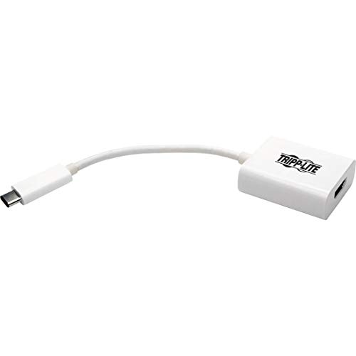 Tripp Lite U444-06N-HD-AM Tripp Lite USB-C-zu-HDMI 4K-Adapter mit Alternativmodus – DP 1.2, Weiß (U444-06N-HD-AM) von Tripp Lite