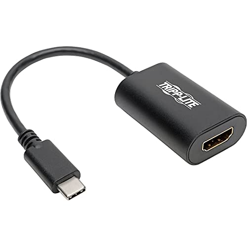 Tripp Lite U444-06N-HD4K6B Tripp Lite USB-C-zu-HDMI-Adapter (Stecker/Buchse) – 4K 60 Hz, HDCP 2.2, Schwarz (U444-06N-HD4K6B) von Tripp Lite