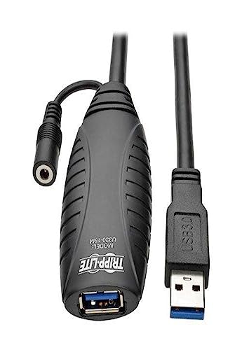 Tripp Lite USB 3.0 SuperSpeed Aktives Verlängerungskabel (USB-A M/F), 15 m (U330-15M) von Tripp Lite