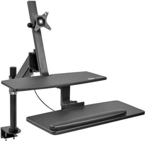 Tripp Lite WWSS1327CP WorkWise höhenverstellbarer Sitz-Steh-Schreibtischarbeitsplatz - ein Monitor - Anklemmung (WWSS1327CP) von Tripp Lite