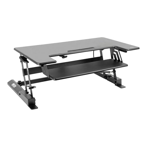 Tripp Lite WorkWise Height-Adjustable Sit-Stand Desktop Workstation, 36 x 22 in. Monitor Platform (WWSSD3622) von Tripp Lite