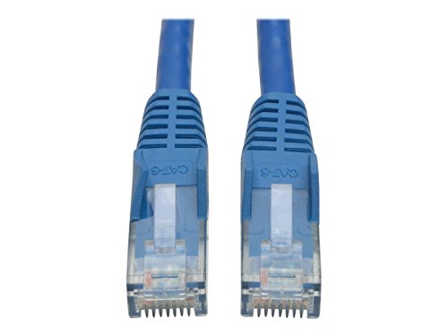 TrippLite by Eaton Cat6 Gigabit Snagless Molded (UTP) Ethernet-Kabel (RJ45 M/M), PoE, Blau, 2 ft. (0,61 m), 50-Stück Bulk Pack von Tripp Lite